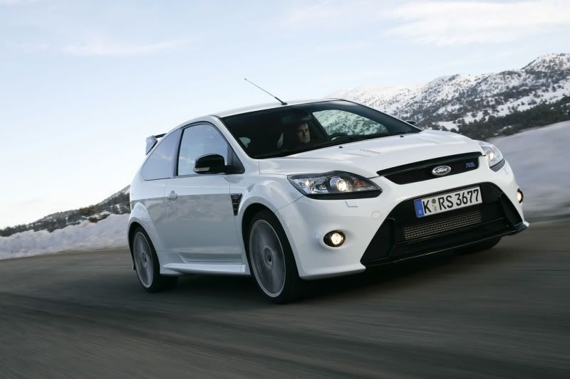 ford focus rs white