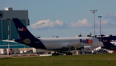 Fedex Airbus on Tarmac