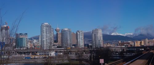 Vancouver Panorama from SkyTrain