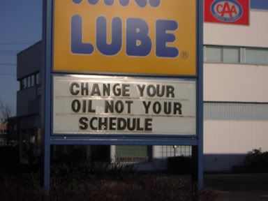 Mr Lube Sign