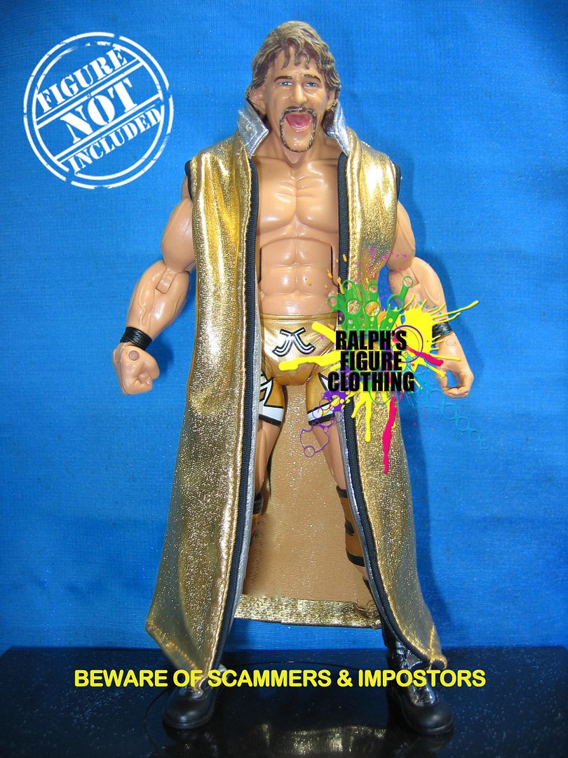 WWE TNA Custom Gold Coat For JEFF JARRETT Figures | eBay