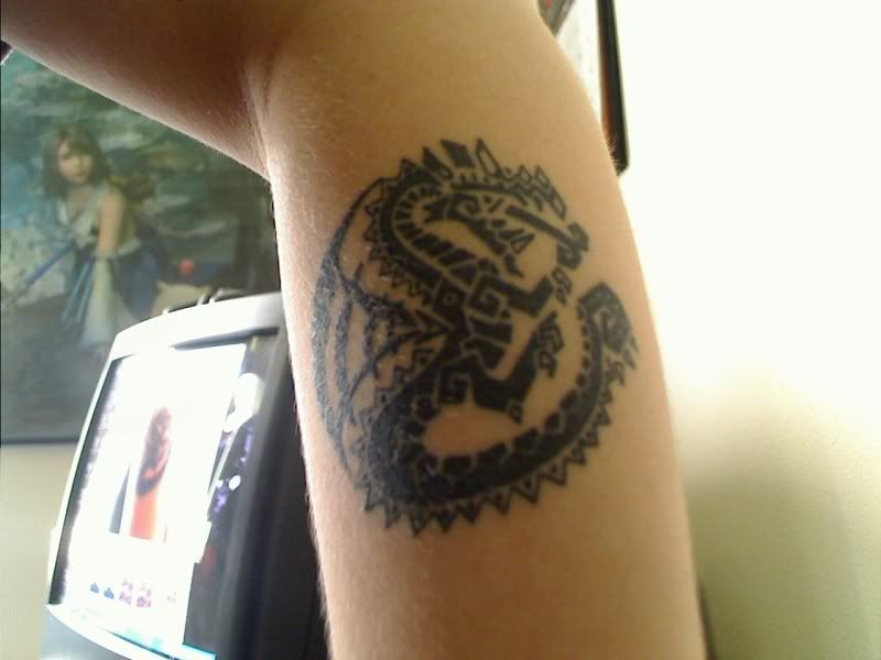 MH Tattoo! In fact, my hunter buddies and I all got them!