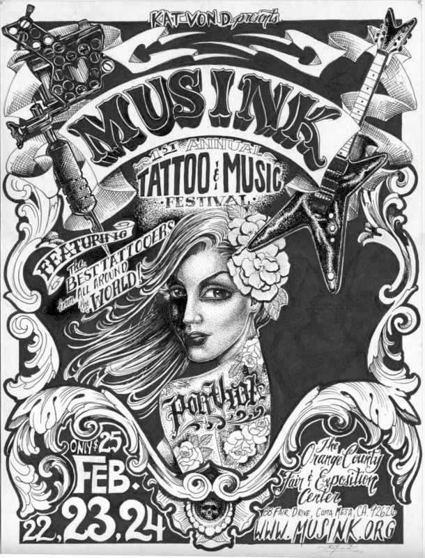 Whats more Punk-Rock than Rock Concerts & Tattoos? MUSINK.