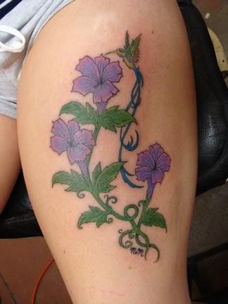 Flower+Tattoo Flower+Tattoo+on+Leg.