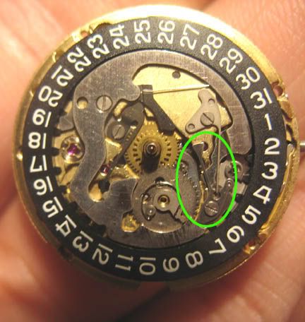 as 2066 watch movement