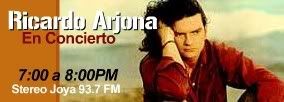 Ricardo Arjona en Stereo Joya - Martes 4 de marzo, 2008