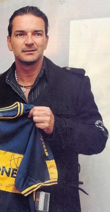 Ricardo Arjona hincha por el Boca Juniors