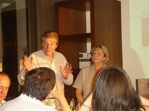 Pedro Marchevsky y Susana Balbo, dictando cátedra