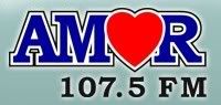 Logo de la radio Amor 107.5 de Miami
