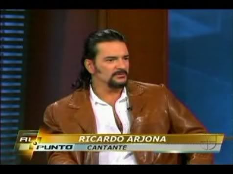 Ricardo Arjona, anfitrión en el programa Al punto de Jorge Ramos