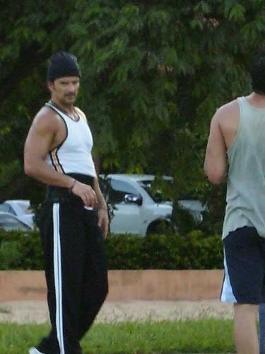 Ricardo Arjona en el Hotel Buganvillas de Bolivia, enero 2007
