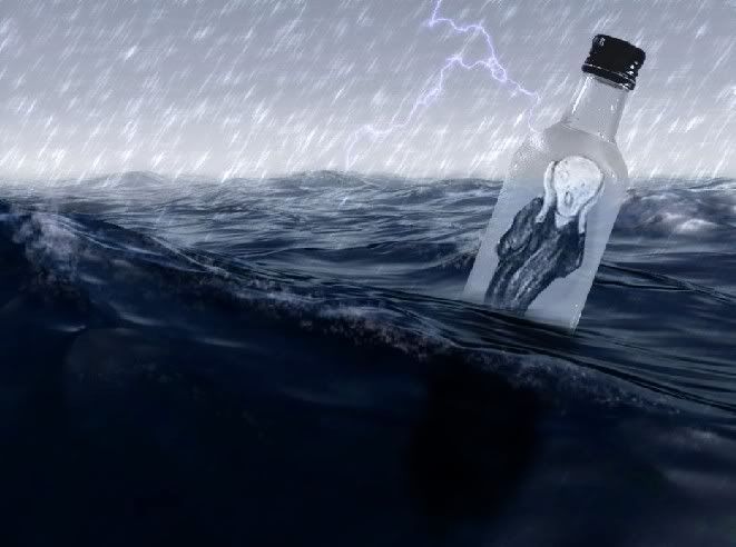 Olvidarte es querer salir de una botella