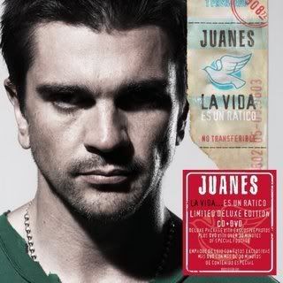 Disco LA VIDA ES UN RATICO de Juanes, premio Billboard 2008