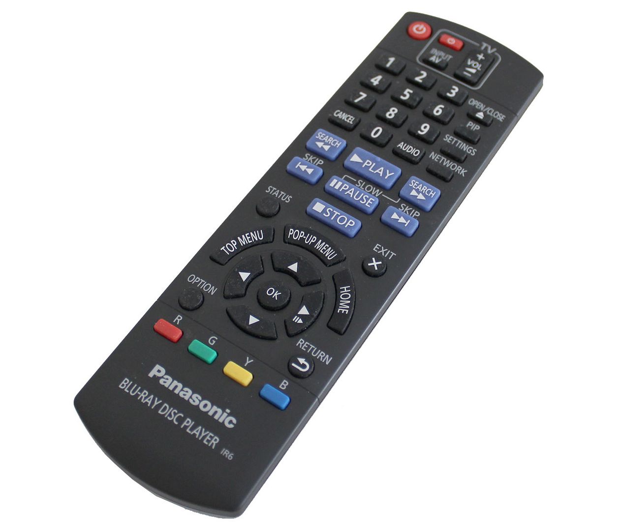 ORIGINAL PANASONIC REPLACEMENT BLU RAY DVD PLAYER REMOTE CONTROL