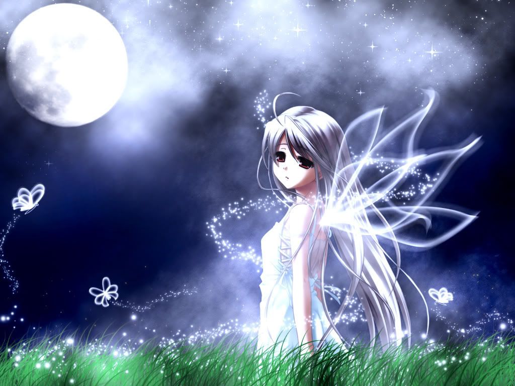 Anime Fairy Moon wallpaper Pictures, Images and Photos