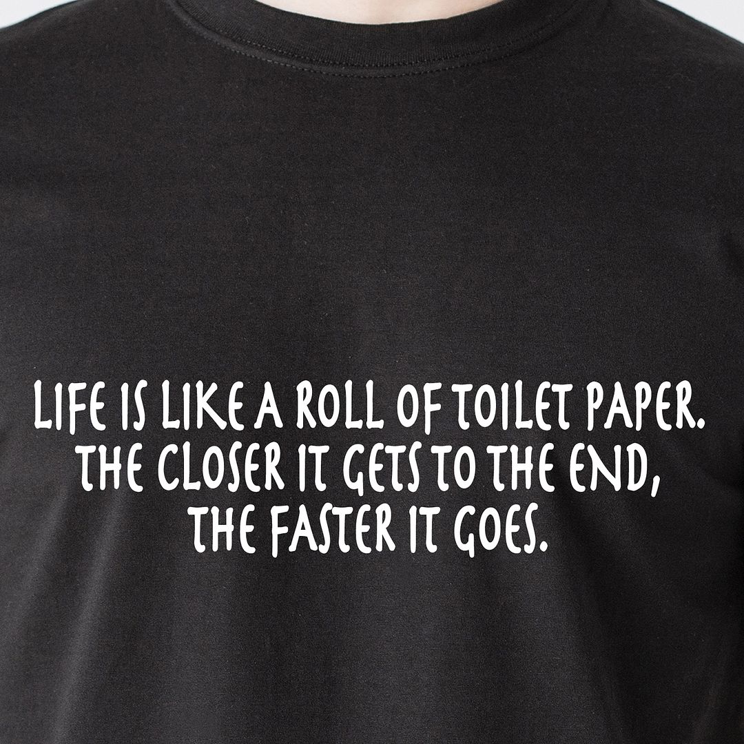 toilet roll t shirt