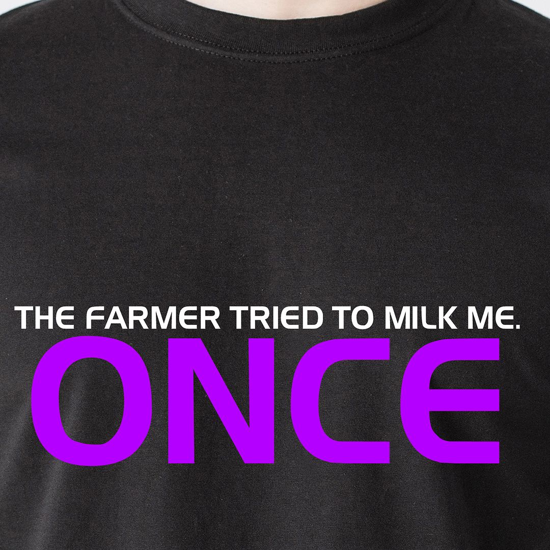 The Farmer Tried To Milk Me Once Cow Blowjob