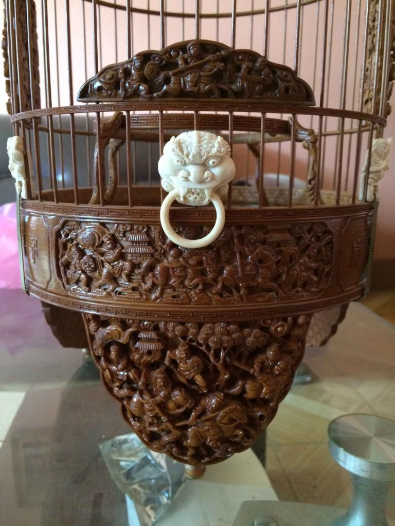 Lồng khuyên đẹp, phụ kiện khuyên, lồng cu gáy đẹp, lồng đa đa đẹp - 3