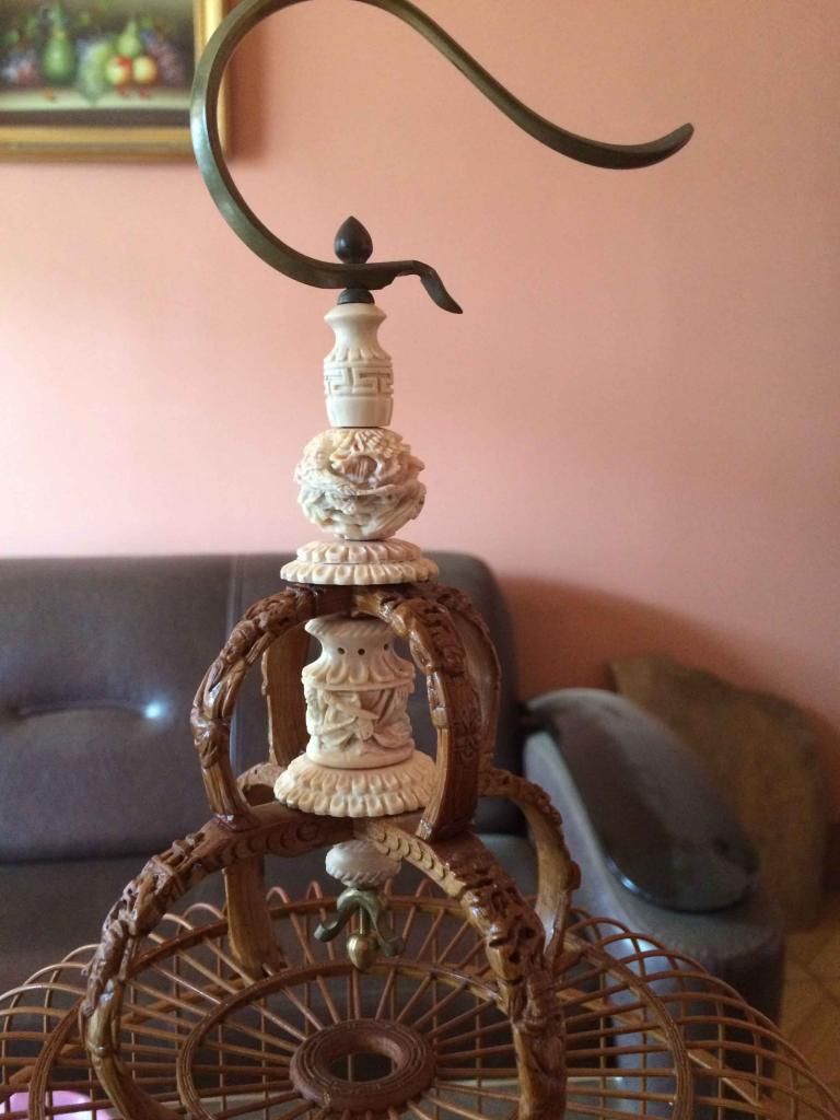 Lồng khuyên đẹp, phụ kiện khuyên, lồng cu gáy đẹp, lồng đa đa đẹp - 1