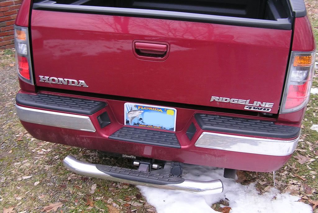 Chrome bumper trim honda ridgeline #3