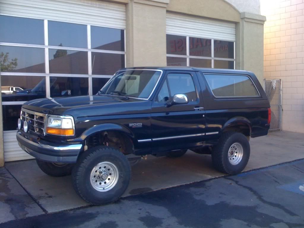 Static weights hitting caliper Bronco Forum Full Size Ford Bronco Forum