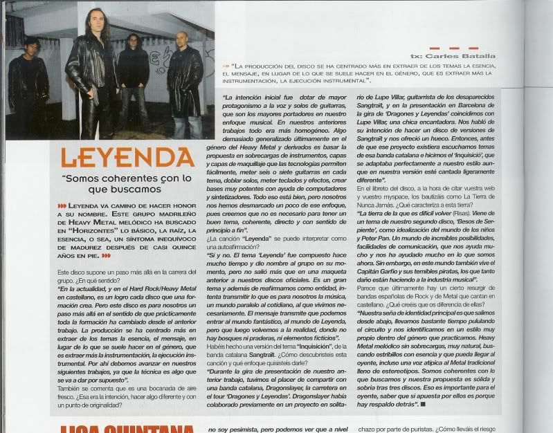 Entrevista Popular1 - Leyenda - Horizontes