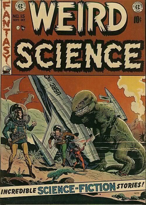 EC Comics Science Fiction Cover