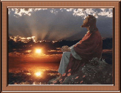 Jesus praying Pictures, Images and Photos