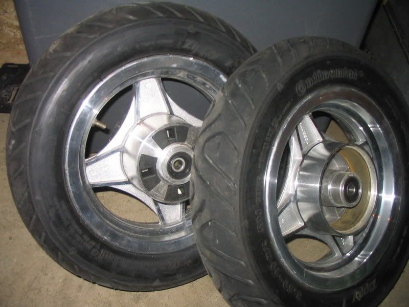 Honda ct70 aluminum wheels #4