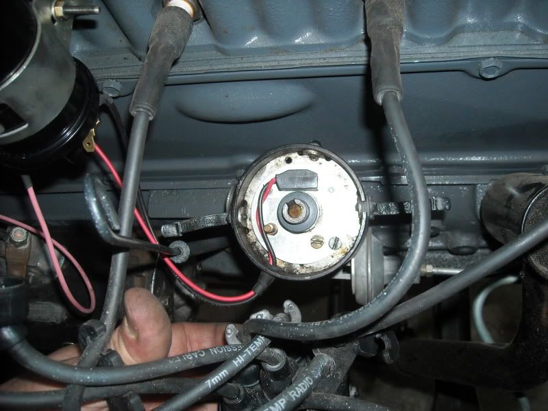 Broke distributor cap spring. Classic Parts Talk