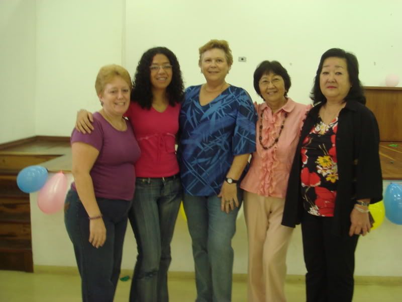 Tina, Fernanda, Cris, Yoshie, Regina