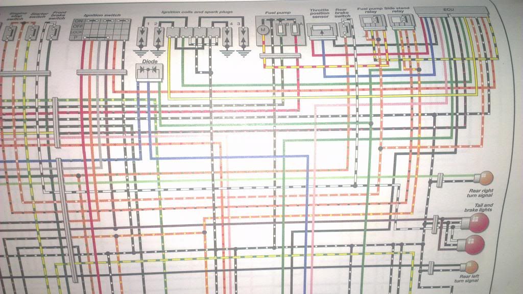 Need Wiring Diagram For 1997 Gsxr 600  Needs To Have White