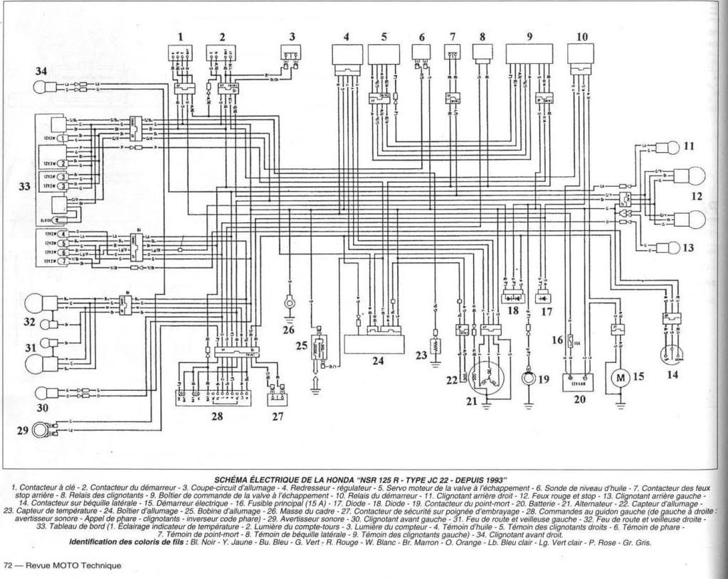 Honda nsr 125 wiring diagram #5