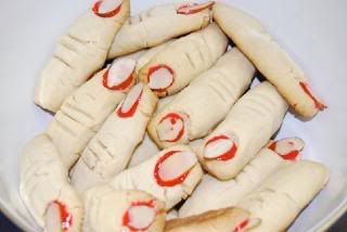 finger cookies