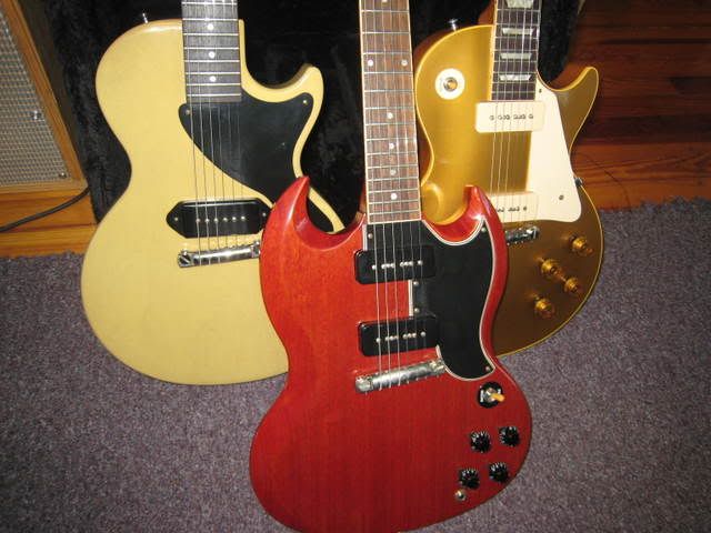 les paul special p90. Les Paul Special, SG VOS,