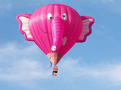 Pink Elephant Balloon Pictures, Images and Photos