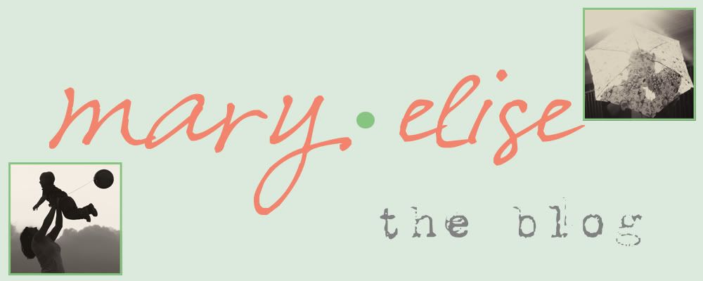 mary elise | the blog