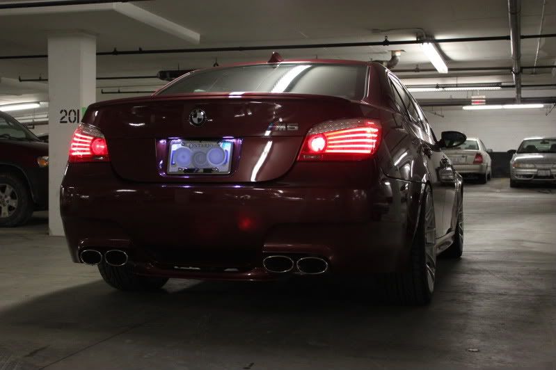 Bmw m5 blacked taillights pictures #3