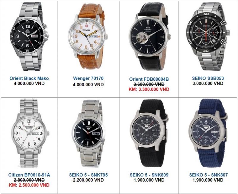 [Duy Store] Đồng hồ nam/nữ chính hãng từ Mỹ - Giá tốt nhất - Brandnew, fullbox 100% - 1