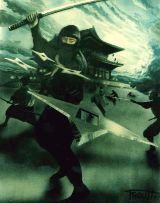 Here come the ninjas!