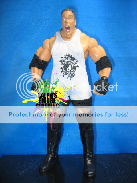 ROB VAN DAM “RVD” WHITE SINGLET | Ralph's Figure Clothing