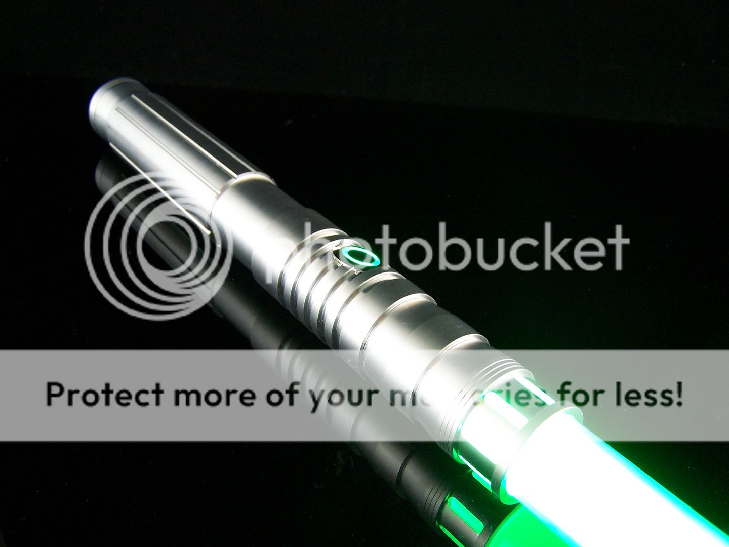 STAR WARS Custom Aluminum Stunt Green LED Lightsaber The Havoc  