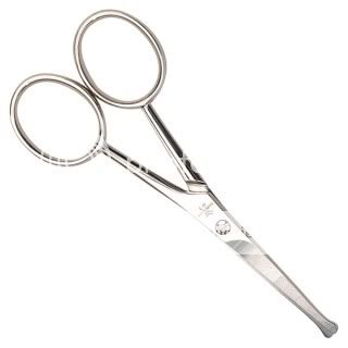 Dubl Duck Dog Grooming 4 Round Tip Ear Nose Scissors