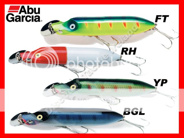 Abu Hi Lo Floating Wobbler 26g 110mm Pike Lure Choose