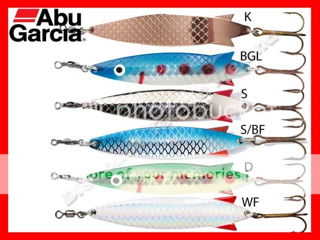 Abu Toby Fishing Lures Choose Colour Size